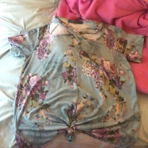 Floral blouse